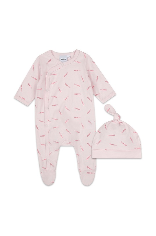 BOSS Costum bebe roz J98390.G