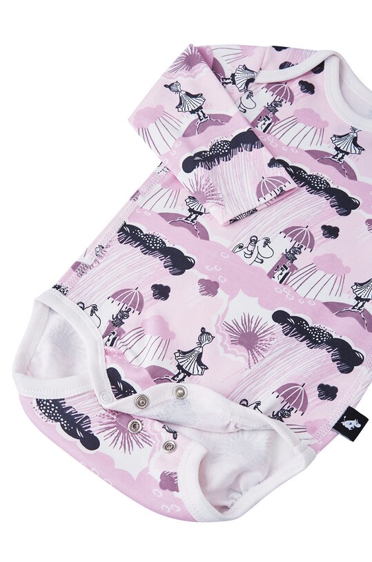Reima Bodi za bebe Moomin roza 5200071A.G