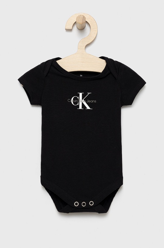 Calvin Klein Jeans body niemowlęce IN0IN00014.9BYY Produkt niemowlęcy czarny IN0IN00014.9BYY