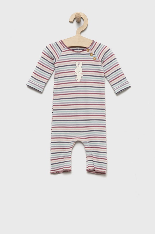 United Colors of Benetton Dětský bavlněný overal 3UABAT005.W vícebarevná AW22