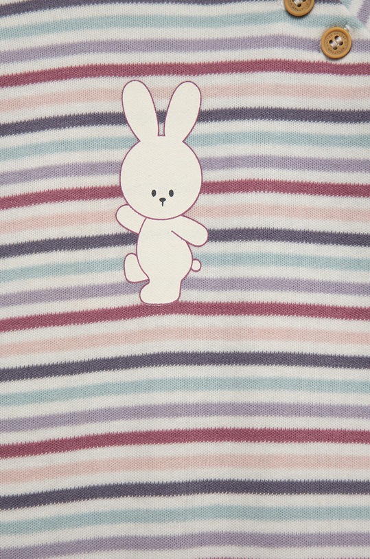 United Colors of Benetton Dětský bavlněný overal 3UABAT005.W vícebarevná