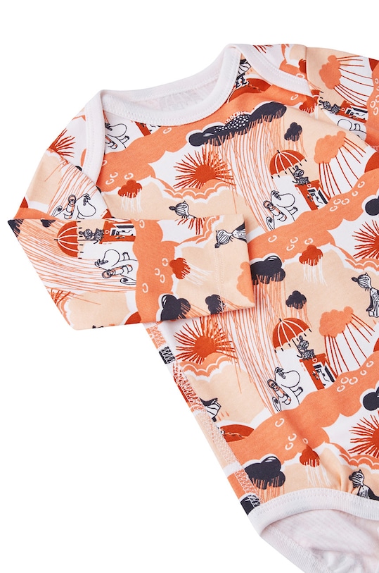 Chłopiec Reima body niemowlęce 5200071A pomarańczowy