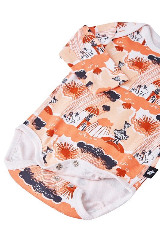 Reima body niemowlęce pomarańczowy 5200071A