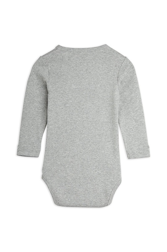 Mini Rodini gyerek body 2274011794 szürke AW22