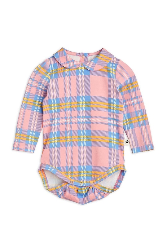 Mini Rodini body niemowlęce Check różowy 2274012428