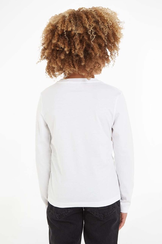 Calvin Klein Jeans longsleeve bawełniany dziecięcy IB0IB01457.9BYY