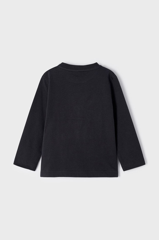Mayoral longsleeve bawełniany dziecięcy 2007.3D.BABY szary AW22