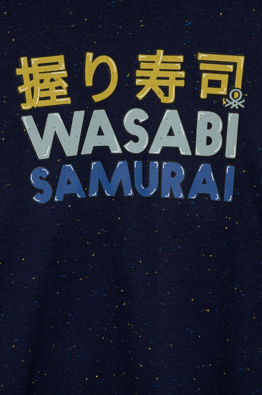 Chłopiec United Colors of Benetton longsleeve dziecięcy 3ZOTG103Y.P granatowy