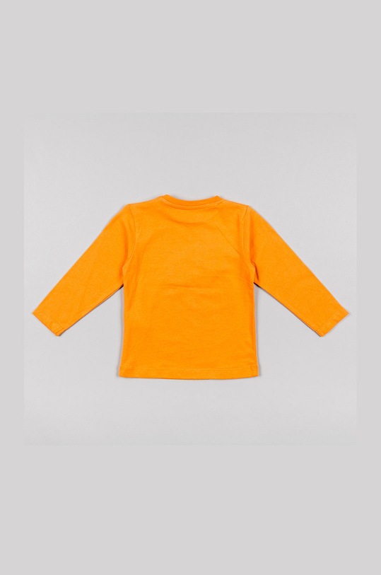 zippy longsleeve din bumbac pentru copii 227.1910ZT portocaliu AW22