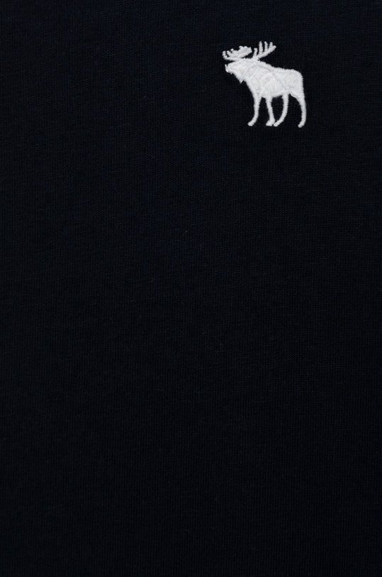 Chłopiec Abercrombie & Fitch longsleeve dziecięcy KI224.2510 granatowy