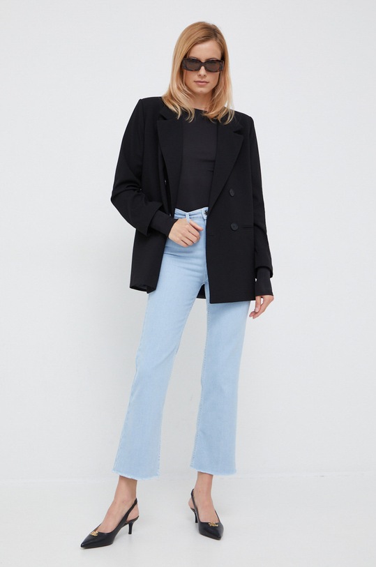 Calvin Klein bluzka K20K204417.9BYY czarny AW22