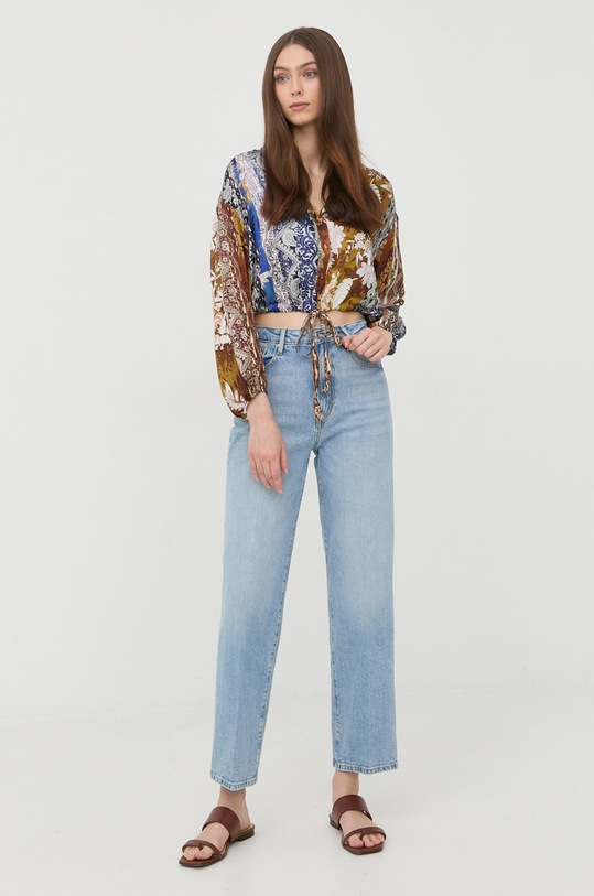 Guess koszula W2YH68.WESH2 multicolor AW22