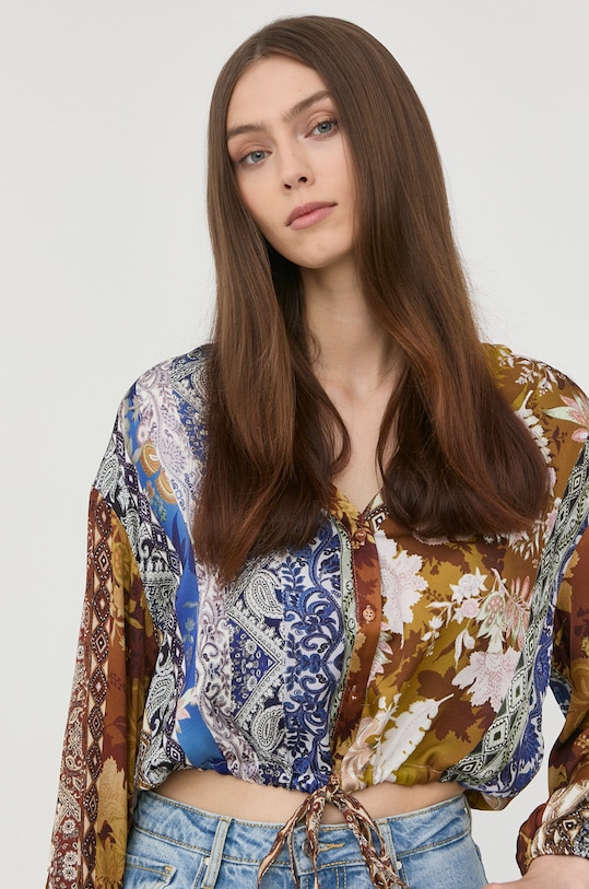 Guess koszula multicolor W2YH68.WESH2