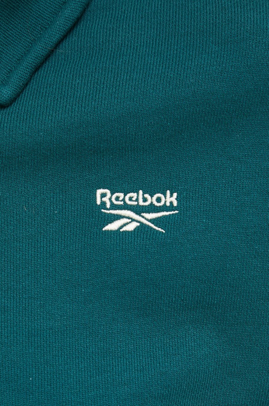 Bavlněná mikina Reebok Classic HH9738 zelená
