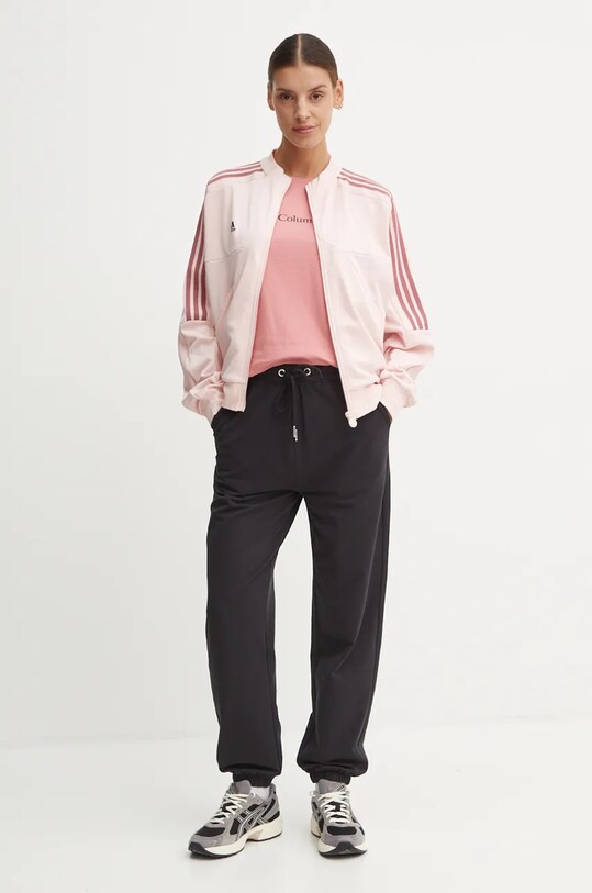 Columbia longsleeve din bumbac 2013481 roz