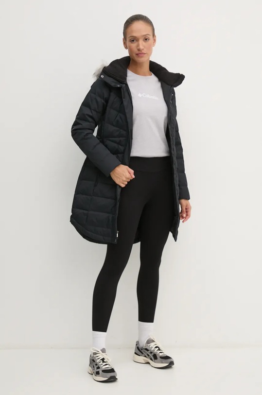 Columbia longsleeve din bumbac North Cascades 2013481 gri AW24