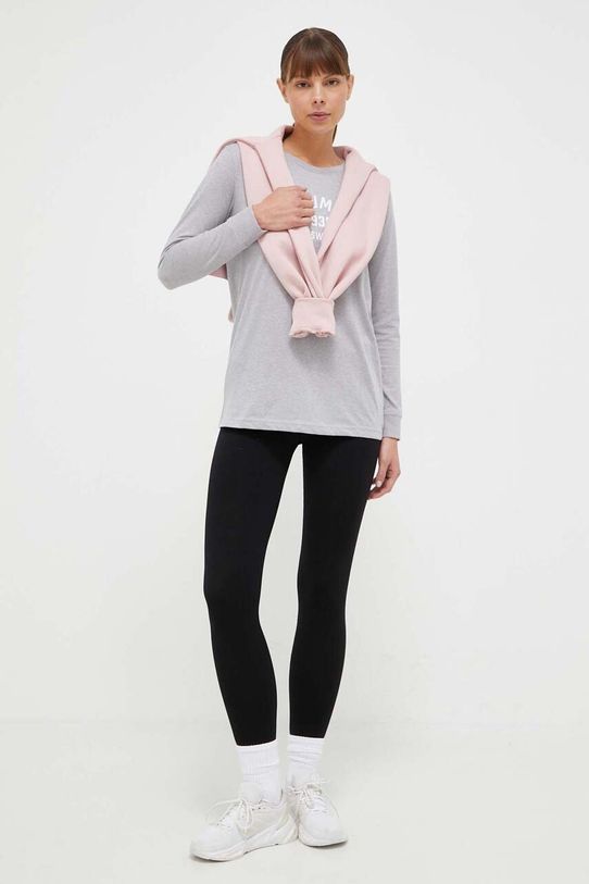 Columbia longsleeve bawełniany 2013481 szary AW24