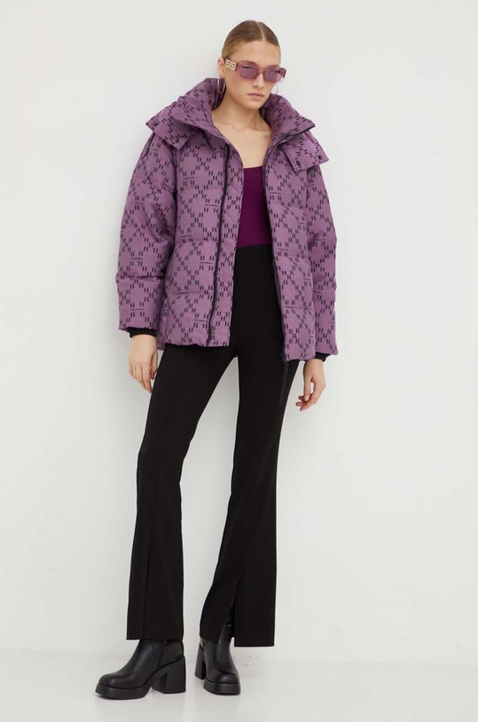 Блуза с дълги ръкави Guess KARLEE W2YP46.KBCO2 виолетов SS24