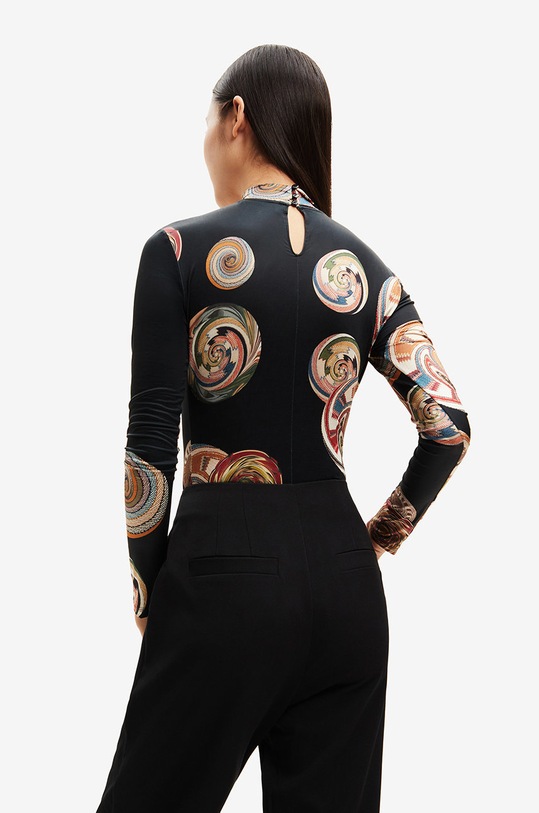 Desigual body czarny 22WWQK10