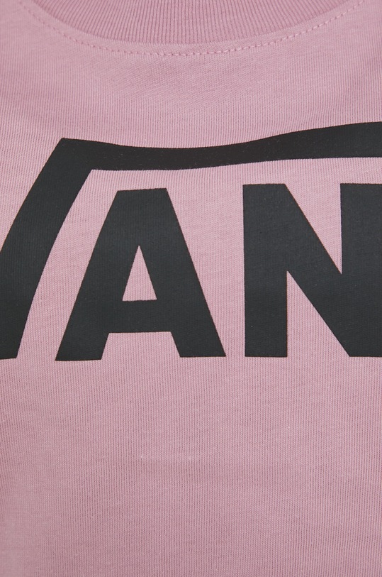 Vans longsleeve bawełniany VN0A47WNBD51 różowy