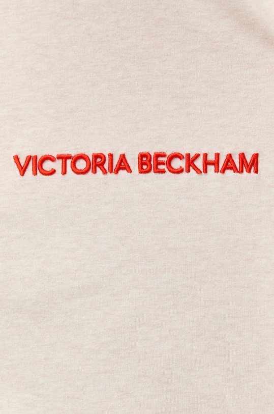 Бавовняний лонгслів Victoria Beckham 1322JTS003823A бежевий