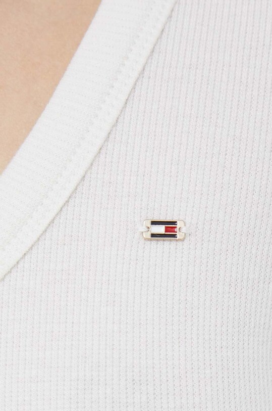 Лонгслів Tommy Hilfiger WW0WW36698.9BYY білий