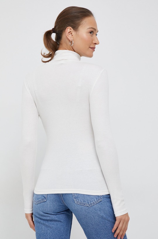 Odzież Tommy Hilfiger longsleeve WW0WW36149.9BYY biały