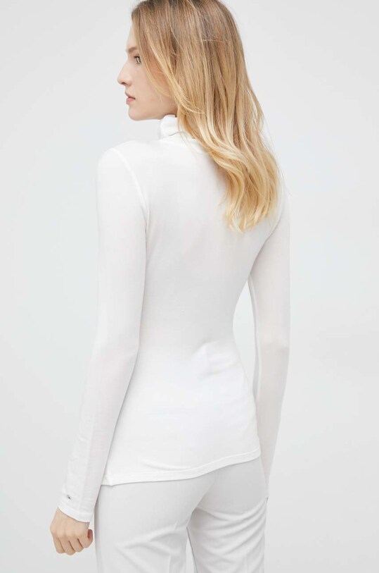 Îmbrăcăminte Tommy Hilfiger longsleeve WW0WW36138.9BYY alb