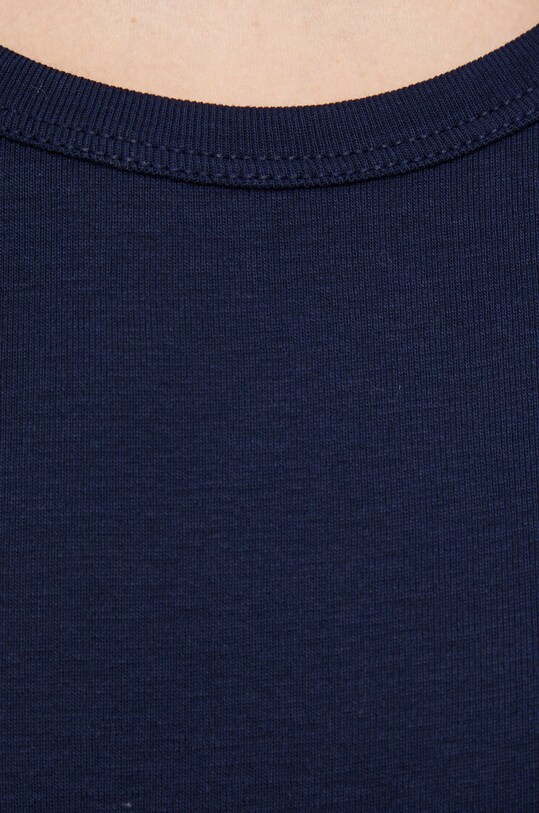 United Colors of Benetton longsleeve din bumbac 3GA2E16F9.016 bleumarin
