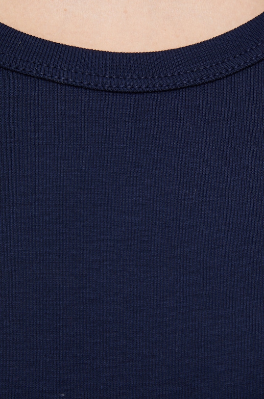 United Colors of Benetton longsleeve bawełniany 3GA2E16F9.016 granatowy