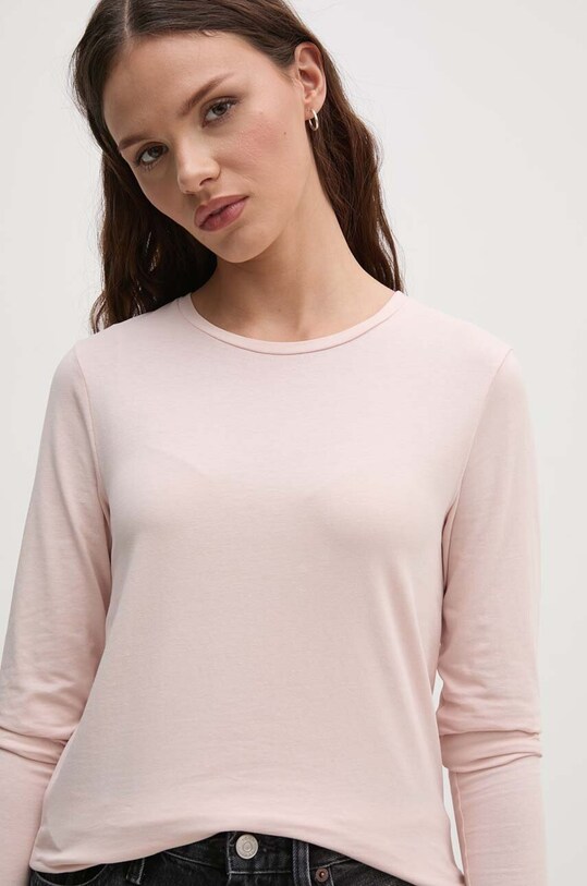 Лонгслів United Colors of Benetton slim рожевий 3ZQM3M858.100