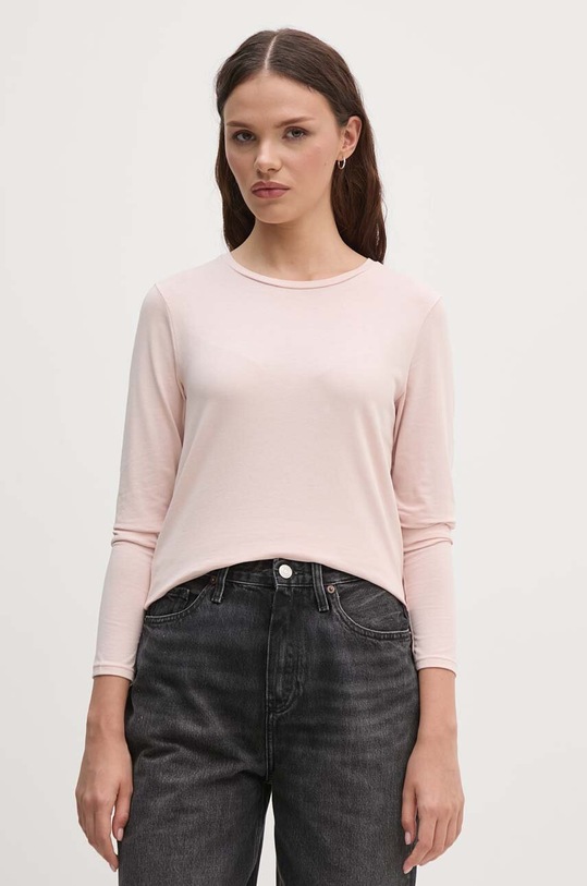 United Colors of Benetton longsleeve różowy 3ZQM3M858.100