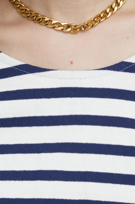 Deus Ex Machina longsleeve bawełniany DLF221555 biały