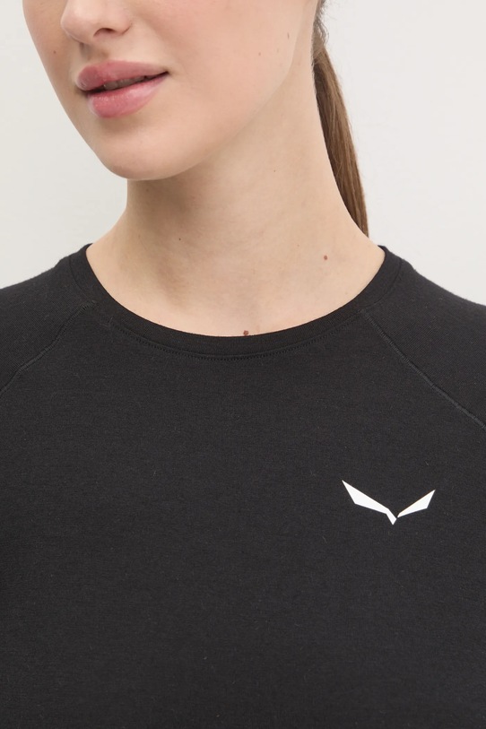 Salewa longsleeve funkcyjny Cristallo czarny 00.0000028206