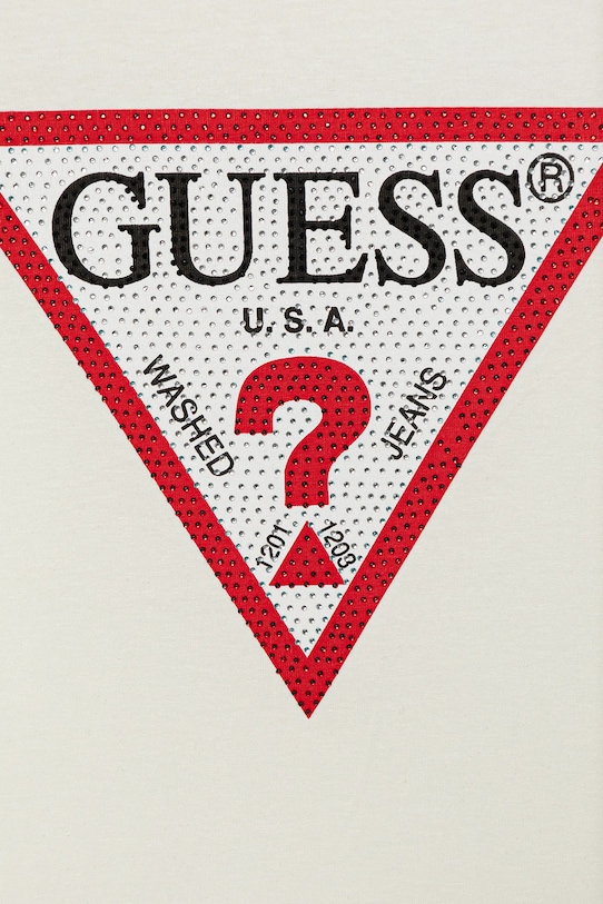 Dziewczynka Guess longsleeve dziecięcy J2YI50.K6YW1 biały