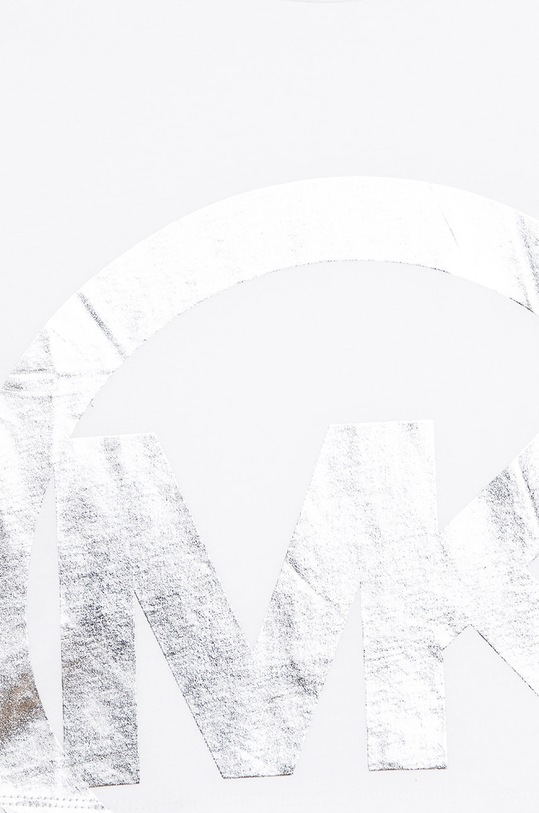 Дівчинка Дитячий бавовняний лонгслів Michael Kors R15126.114.150 білий