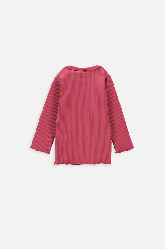Coccodrillo longsleeve niemowlęcy ZC2143105WON bordowy AW23