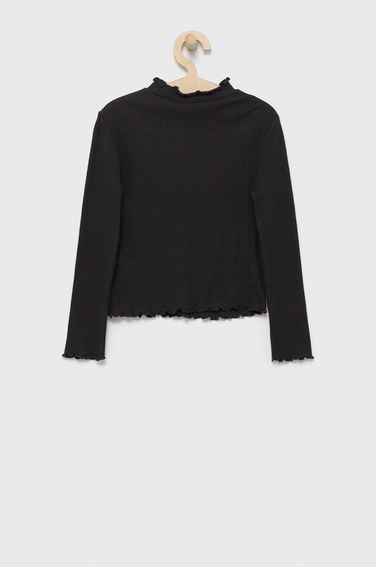 Dziewczynka Desigual longsleeve bawełniany 22WGTK18 czarny