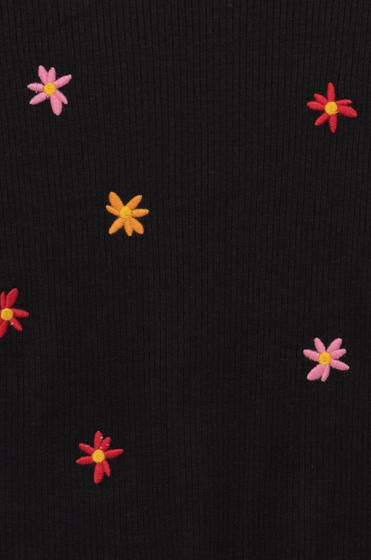 Desigual longsleeve bawełniany czarny 22WGTK18