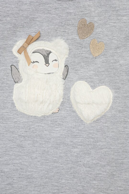 Dziewczynka Birba&Trybeyond longsleeve niemowlęcy 999.54082.00. szary