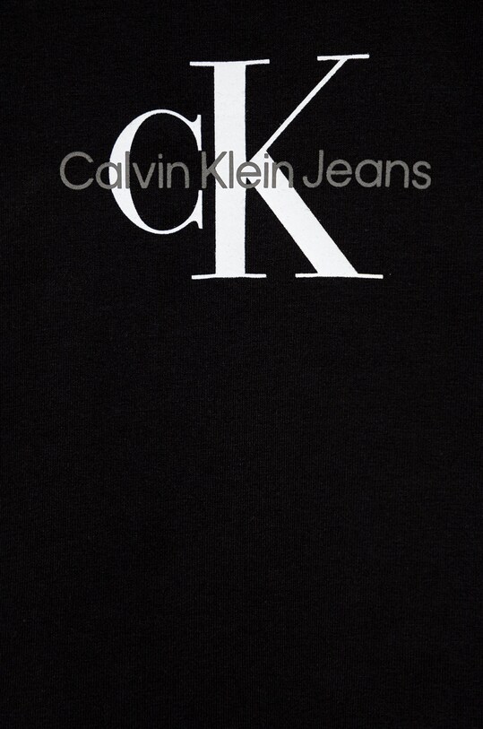 Мальчик Детский лонгслив Calvin Klein Jeans IN0IN00005.9BYY чёрный