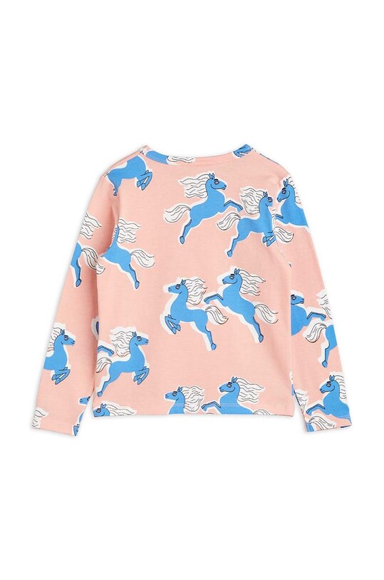 Mini Rodini longsleeve dziecięcy 2272012628 różowy AW22