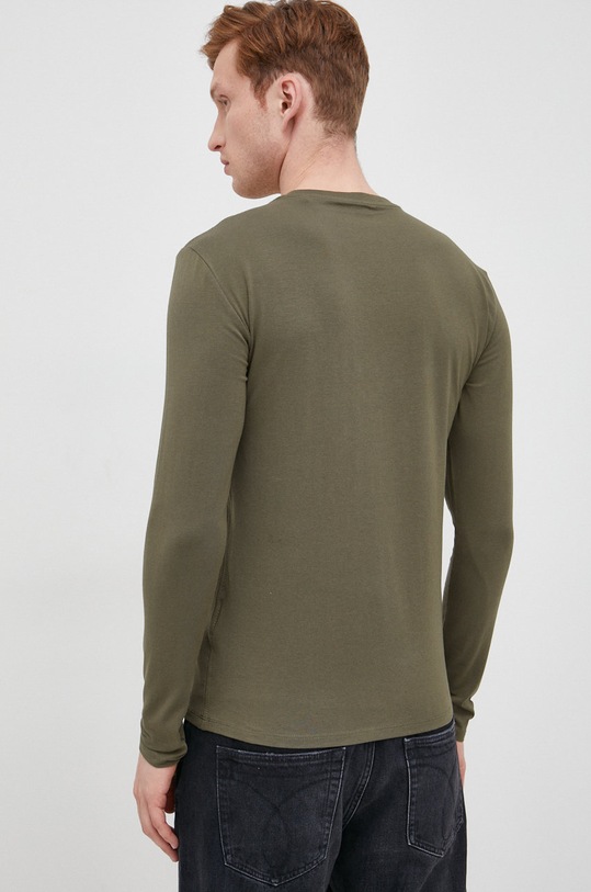 Odzież Guess longsleeve M2YI28.J1311 zielony