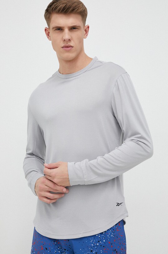 Лонгслів для тренувань Reebok сірий HG6728