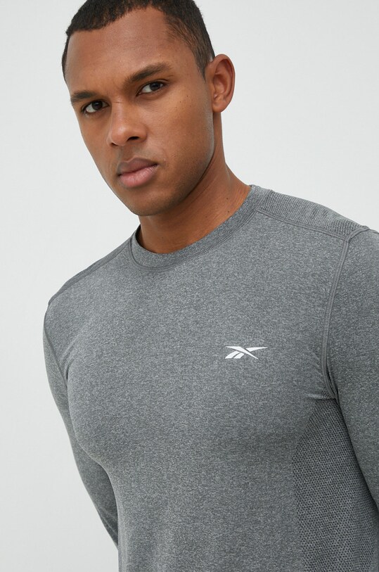 Reebok longsleeve de antrenament United By Fitness MyoKnit gri HI1436