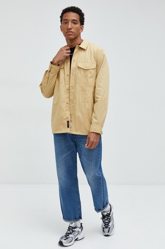 Бавовняний лонгслів Dickies DK0A4Y4RBLK1 чорний AW22