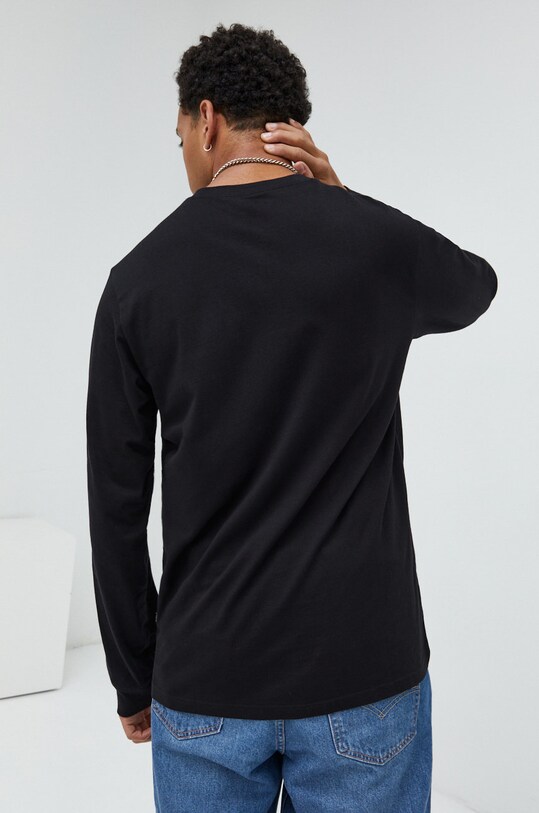 Одяг Бавовняний лонгслів Dickies DK0A4Y4RBLK1 чорний