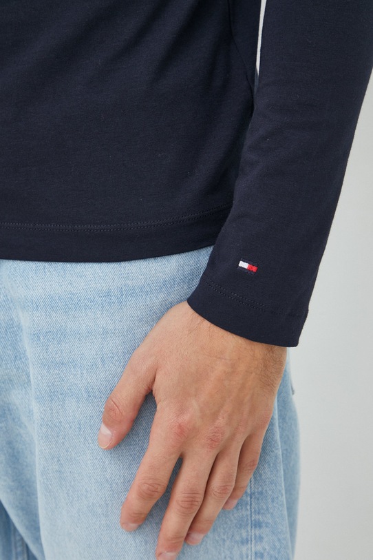 Tommy Hilfiger longsleeve MW0MW28787.9BYY granatowy