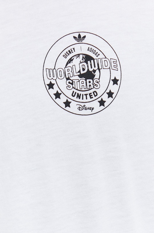 adidas Originals longsleeve bawełniany x Disney HN4521 biały