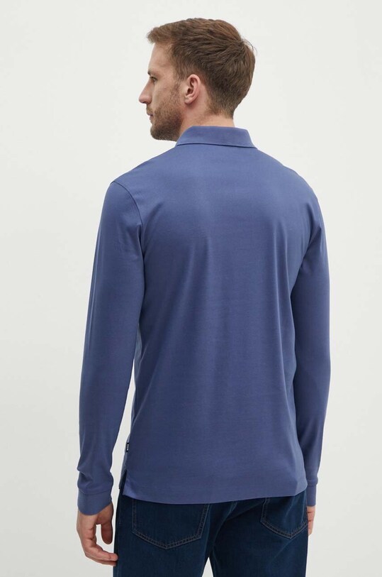 Îmbrăcăminte BOSS longsleeve din bumbac 50468392 bleumarin
